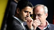 Nasser Al-Khelaïfi et Luis Campos 