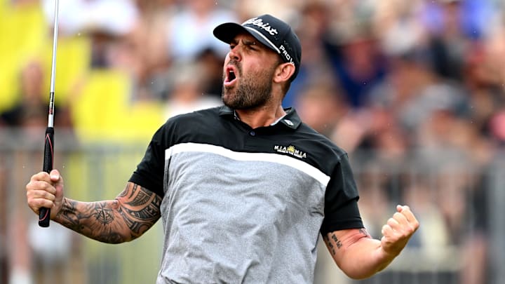 Ryan Peake won the New Zealand Open to earn a spot in the British Open. Ryan Peake won the New Zealand Open to earn a spot in the British Open.