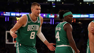 Boston Celtics, NBA Trade Rumors, Kristaps Porzingis, Jrue Holiday