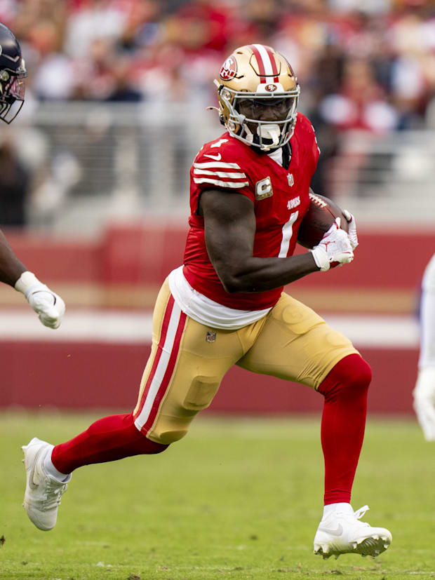 San Francisco 49ers wide receiver Deebo Samuel Sr.