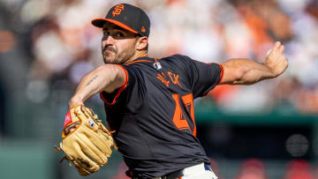 May 11, 2024; San Francisco, California, USA; San Francisco Giants pitcher Mason Black (47) throws a pitch during the third inning against the Cincinnati Reds at Oracle Park. Mandatory Credit: Bob Kupbens-USA TODAY Sports