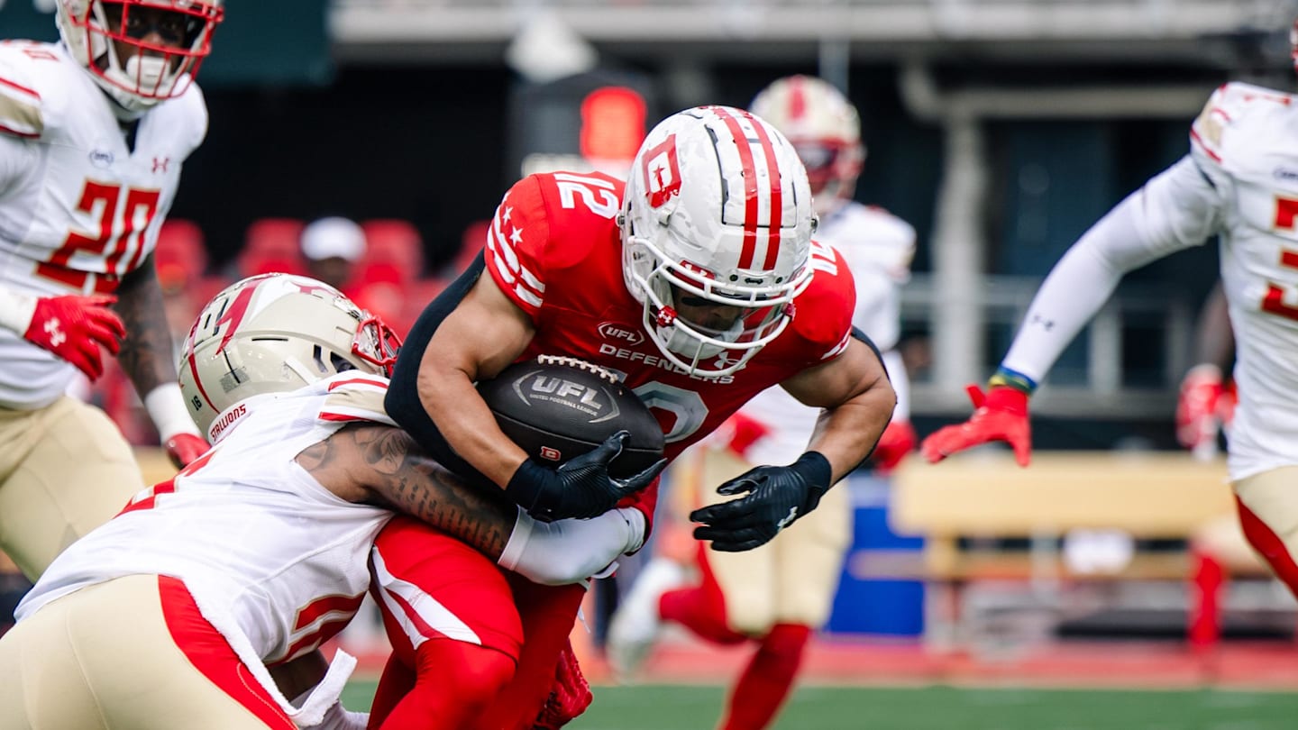 UFL Announces 2025 All-League Team, Playoff Matchup