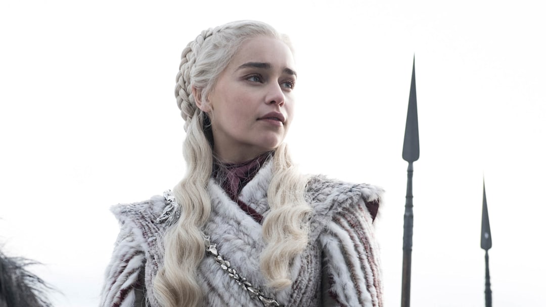 Season 8: Emilia Clarke.
photo: Helen Sloane/HBO
Season 8: Emilia Clarke.
photo: Helen Sloane/HBO