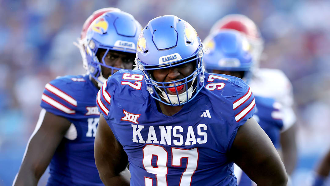 Kansas football player Kenean Caldwell