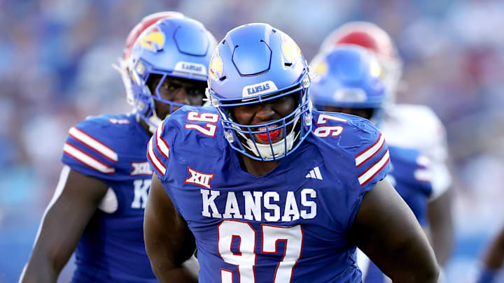 Kansas football player Kenean Caldwell