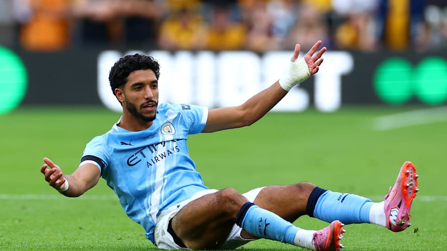 Manchester City forward Omar Marmoush