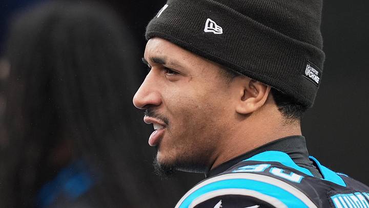 Carolina Panthers running back Chuba Hubbard