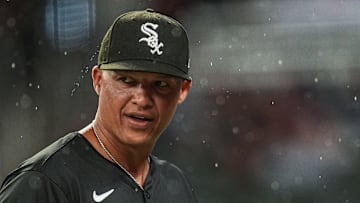 Chicago White Sox manager Will Venable (1) against the Atlanta Braves at Truist Park. 