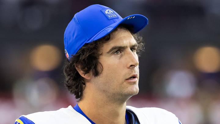 Los Angeles Rams quarterback Stetson Bennett IV.
