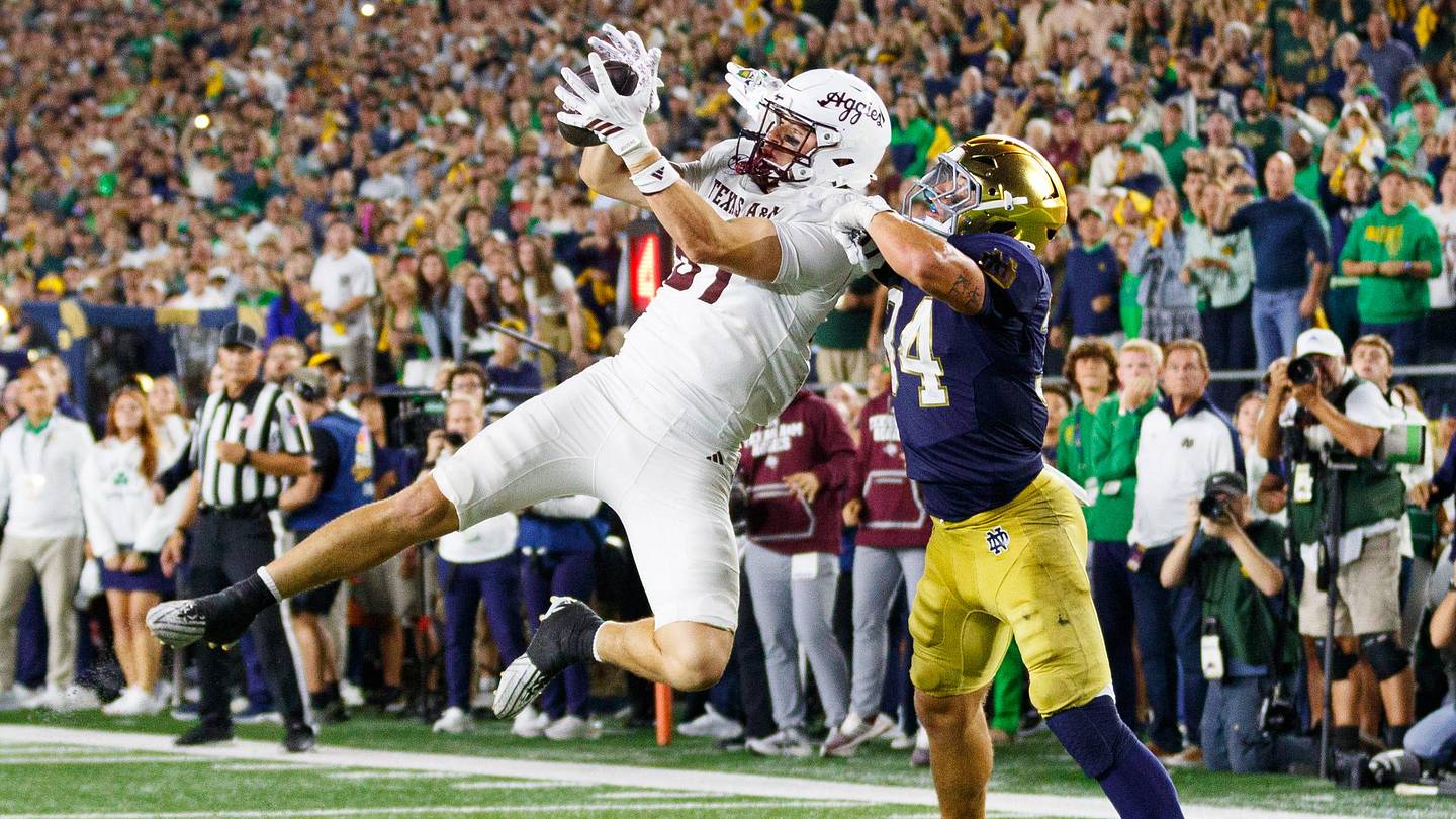 Texas A&M's Game-Winning Touchdown Receives Weekly Honor