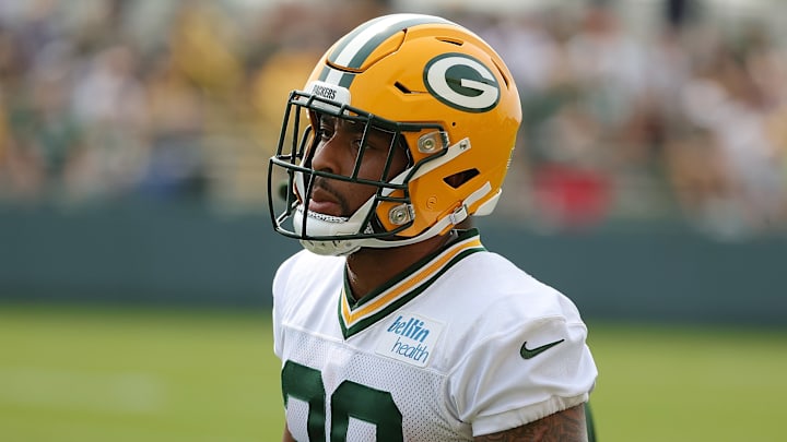 Former Green Bay Packers running back AJ Dillon