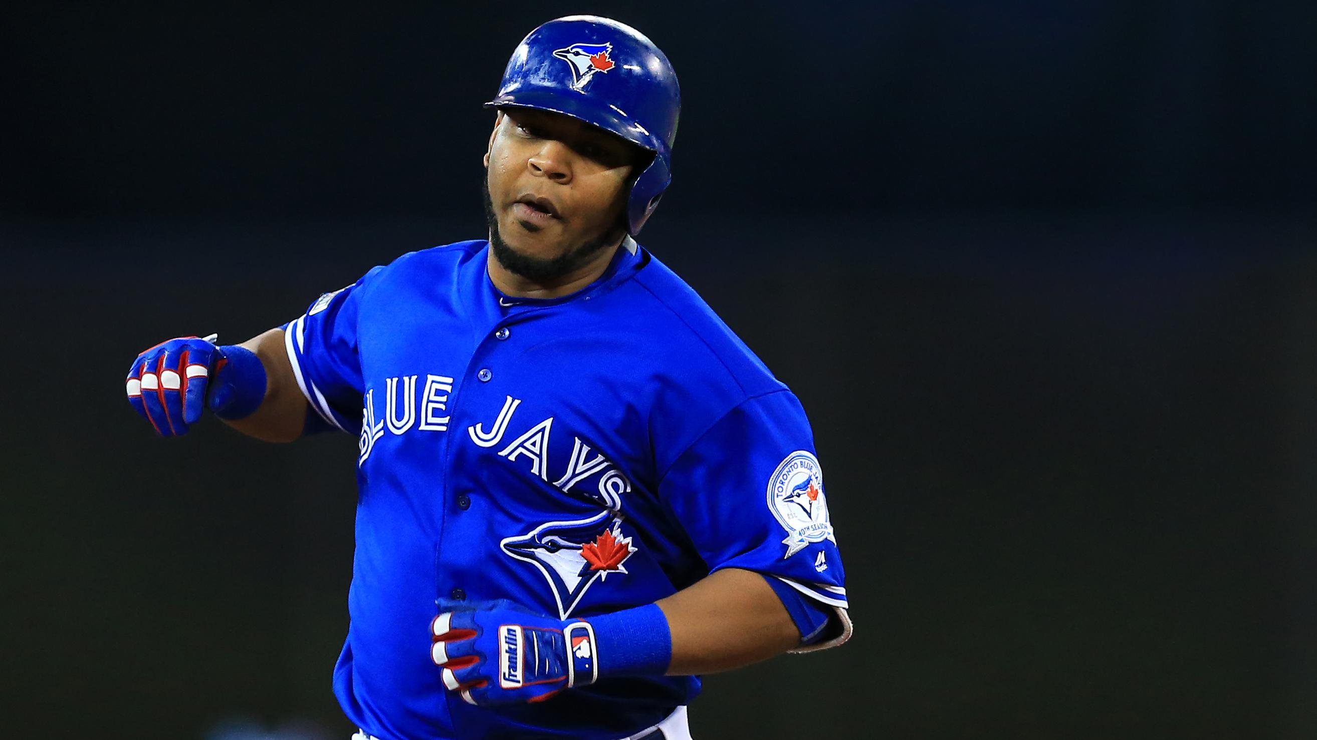 Maillot Baseball Majestic Toronto Blue Jays Encarnacion #10 Taille 48