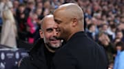 Pep Guardiola und Musterschüler Vincent Kompany