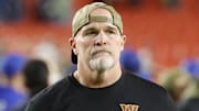Nov 2, 2025; Landover, Maryland, USA; Washington Commanders head coach Dan Quinn Mandatory Credit: Amber Searls-Imagn Images