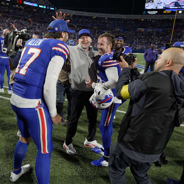 Postgame celebration
