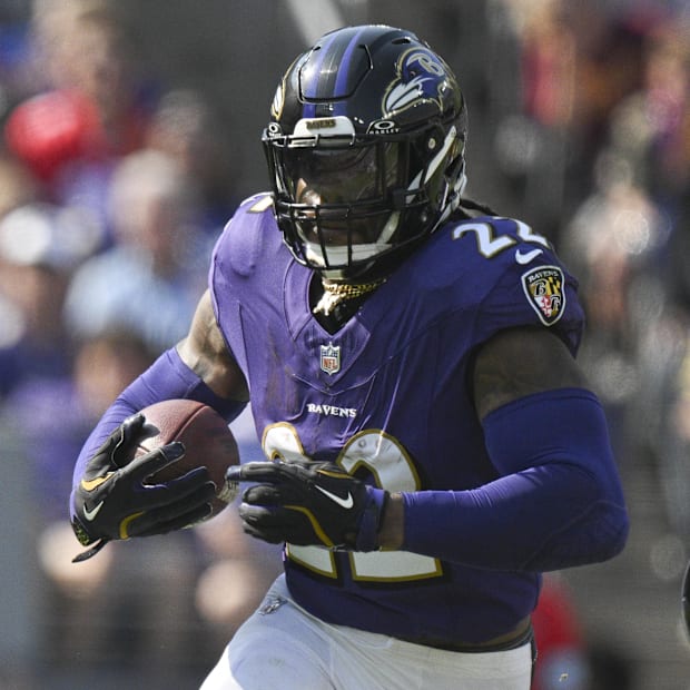 Baltimore Ravens quarterback Derrick Henry