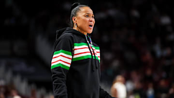 South Carolina basketball coach Dawn Staley