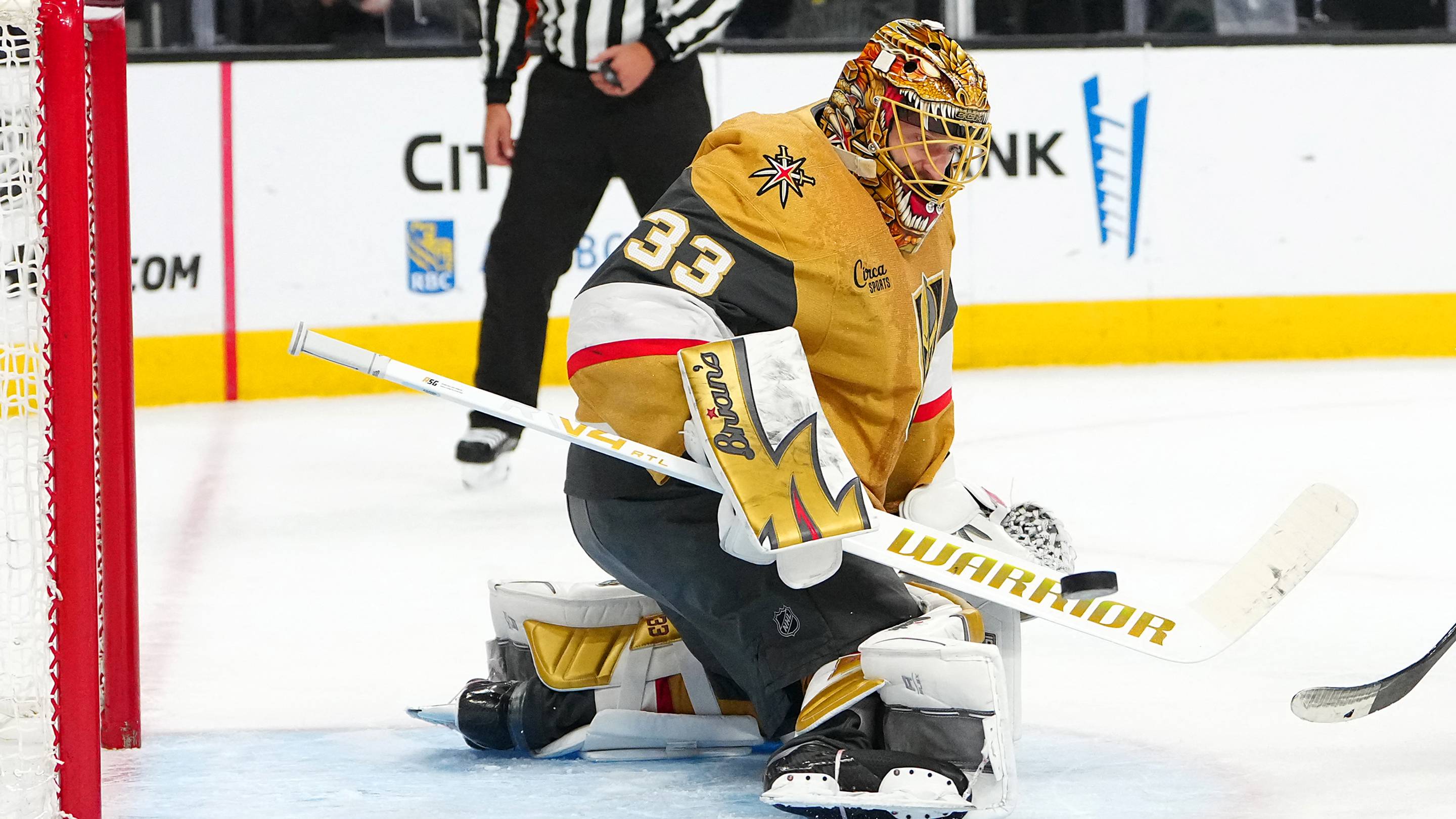 Golden Knights survive Mammoth despite Adin Hill’s struggles