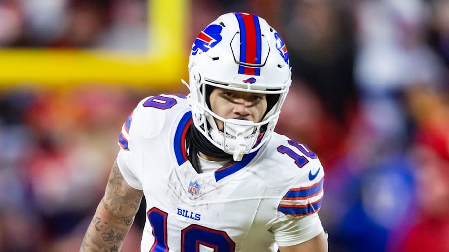 Bills wide receiver Khalil Shakir suffered an injury during training camp. | Mark J. Rebilas-Imagn Images