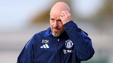 Manchester United Training Session And Press Conference - UEFA Europa League 2024/25 League Phase