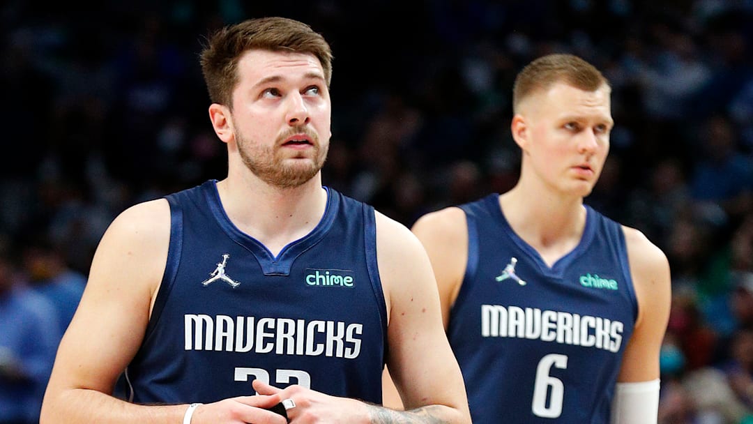 Kristaps Porzingis, Luka Doncic, Dallas Mavericks