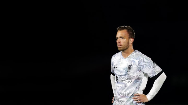 Arthur Melo has had a nightmare start to his spell at Liverpool
