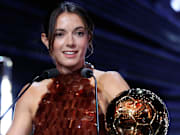 Aitana Bonmati ist nach dem Erfolg am Montag die Rekordsiegerin beim Ballon d'Or der Frauen.