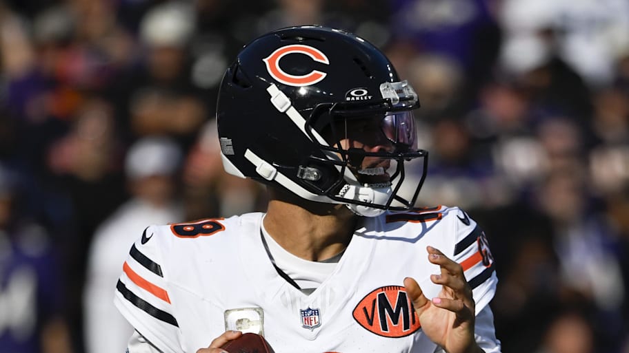 Chicago Bears quarterback Caleb Williams