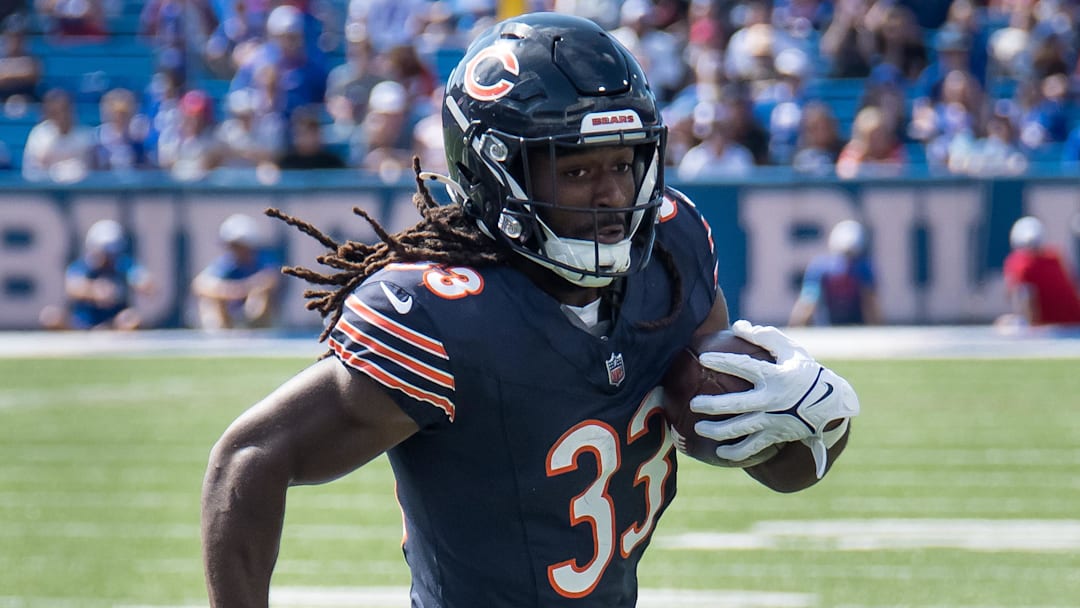 Chicago Bears running back Ian Wheeler