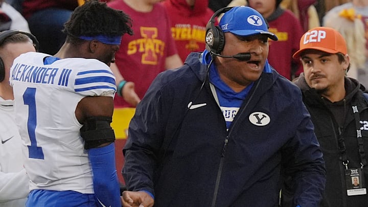 BYU Cougars football head coach Kalani Sitake