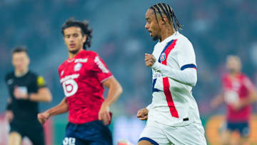 Bradley Barcola et Ayyoub Bouaddi face à face, en octobre