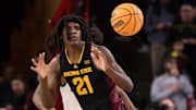Arizona State Sun Devils freshman Jayden Quaintance (21).