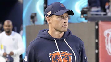 Chicago Bears head coach Ben Johnson