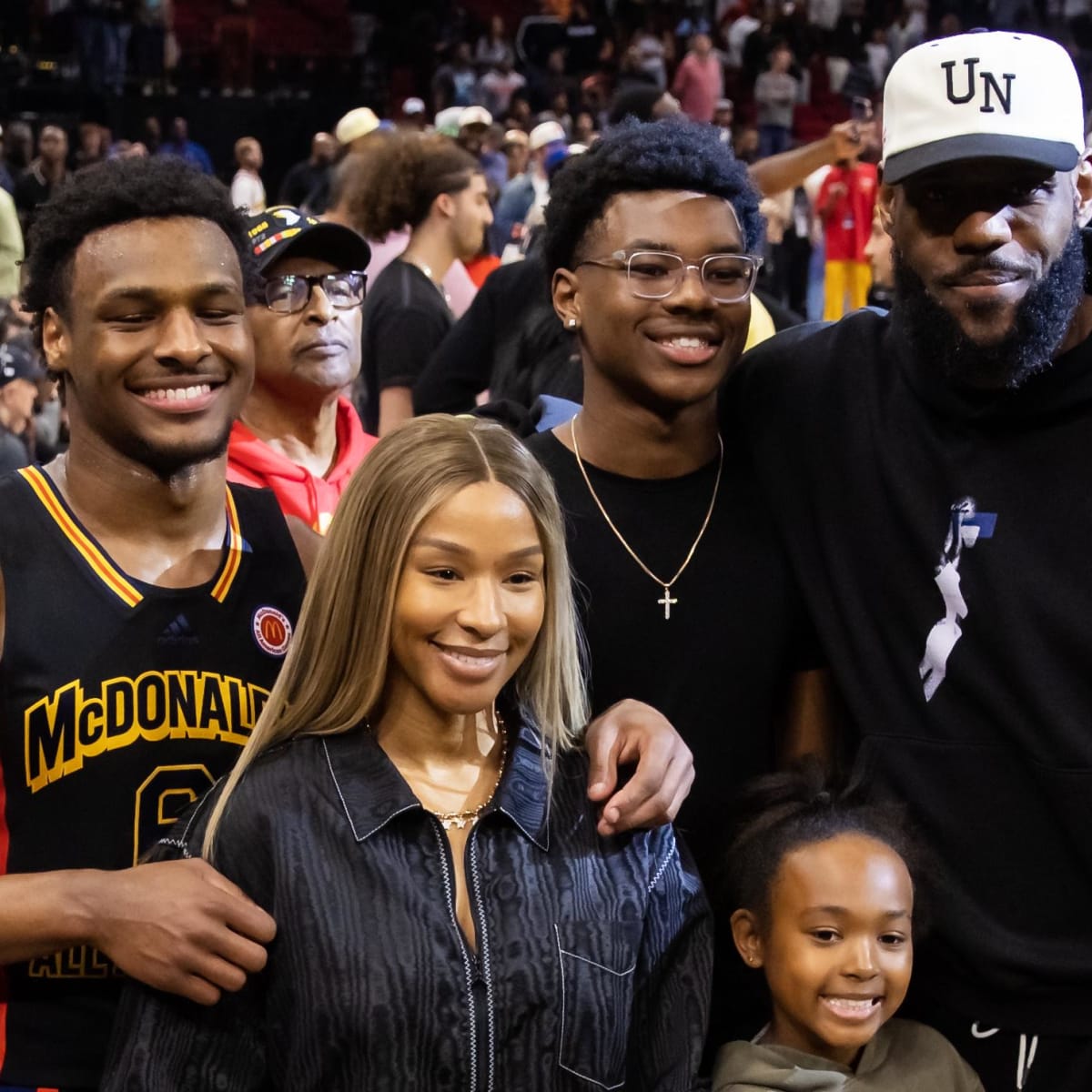 Lebron james and daughter shop