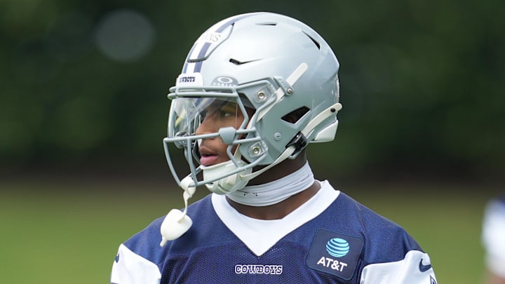 Dallas Cowboys defensive back Caleb Downs