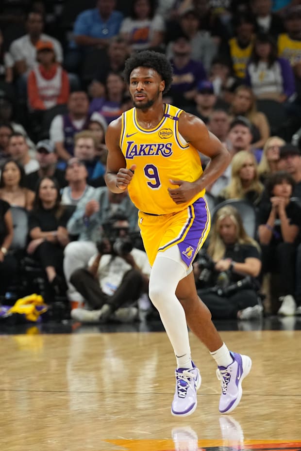 Bronny James Made NBA Preseason History In LakersWarriors Game