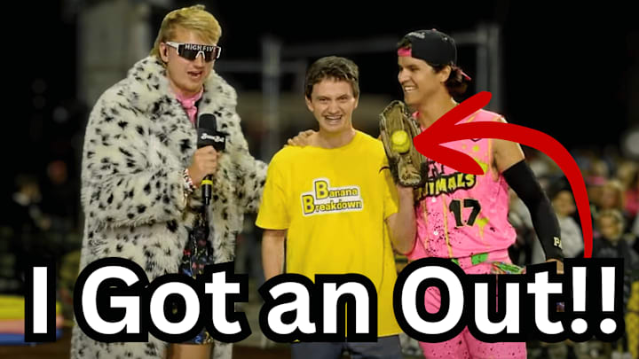 I caught a foul ball during the 1st ever tour championship and Drake Toll interviewed me and Dalton Ponce right after it happened. 