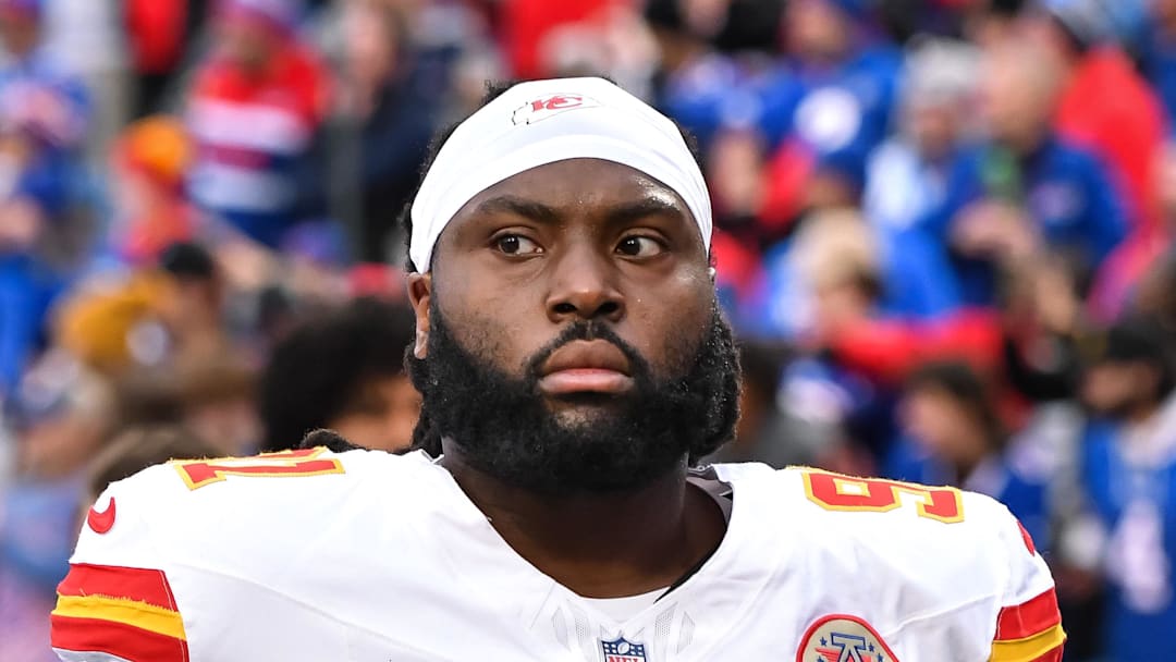 Former Kansas City Chiefs defensive tackle Derrick Nnadi (91)