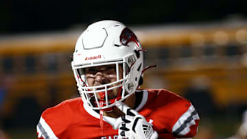 Nixa's Jackson Cantwell seen here against Webb City on August 25, 2023.