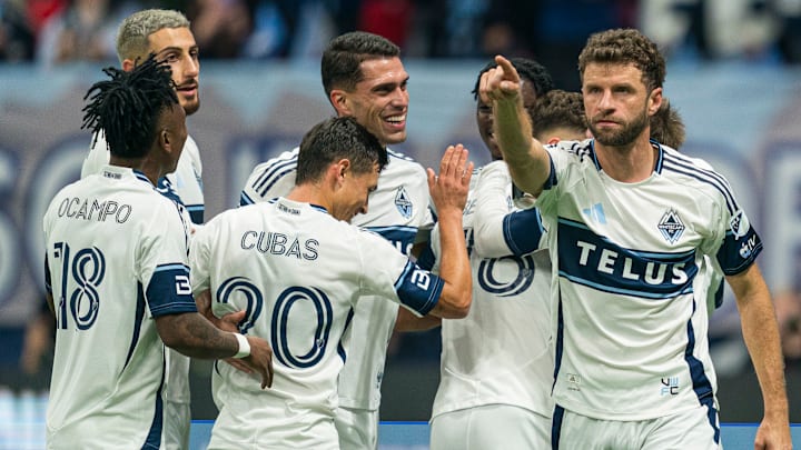 Vancouver cruised to a 3–0 victory in game one against FC Dallas. Vancouver cruised to a 3–0 victory in game one against FC Dallas.