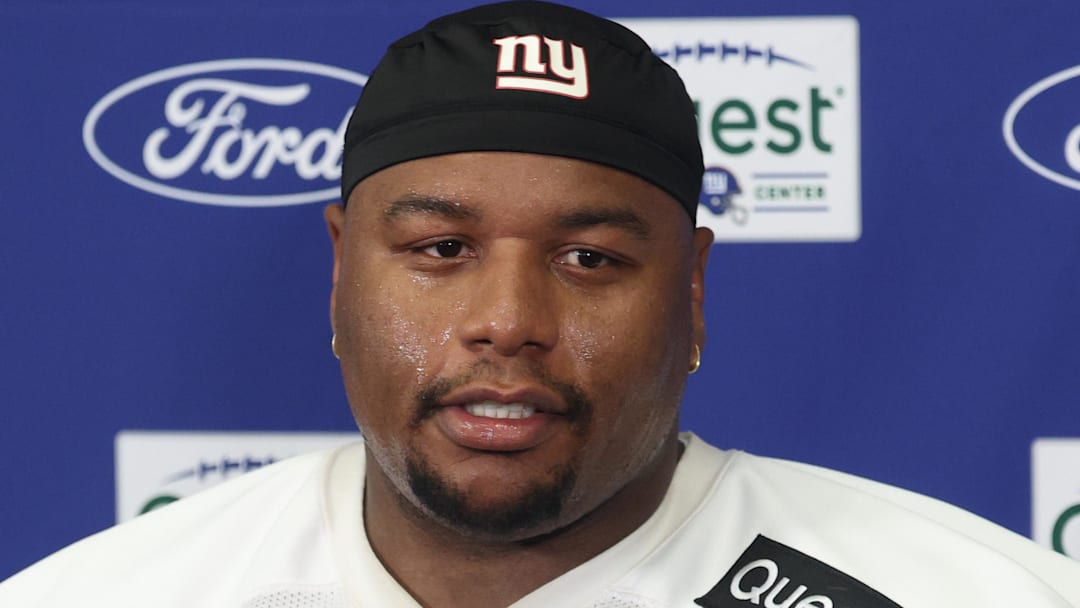 New York Giants defensive tackle Dexter Lawrence