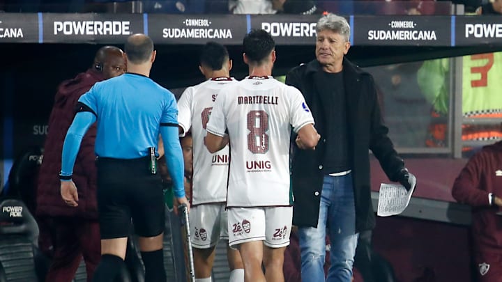Renato teve noite de vilão em Buenos Aires