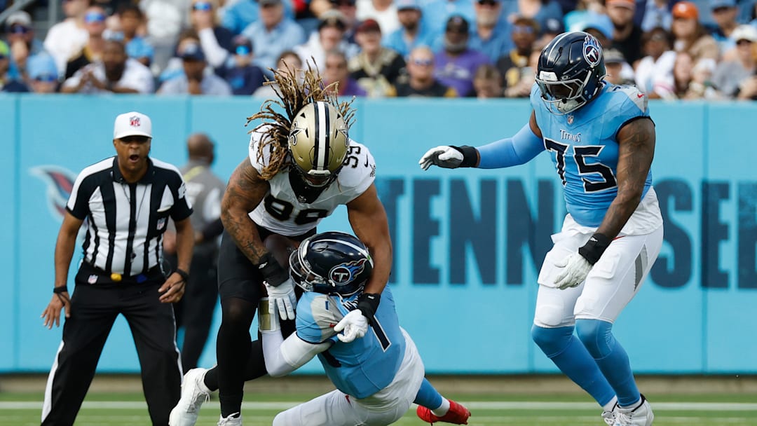 NFL: DEC 28 Saints at Titans