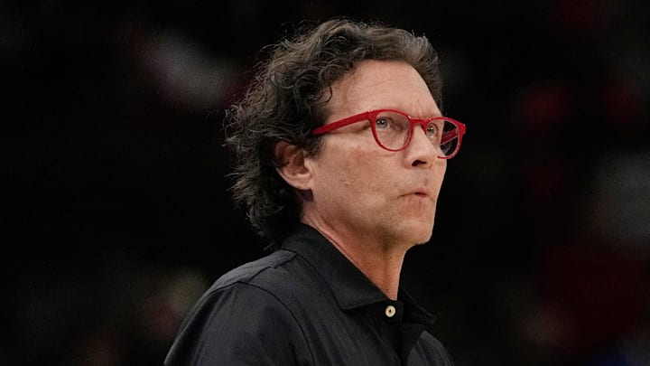 Atlanta Hawks head coach Quin Snyder