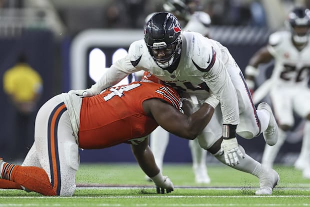 Houston Texans defensive tackle Khalil Davis