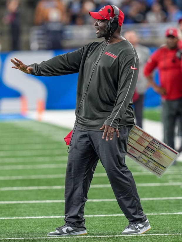 Tampa Bay head coach Todd Bowles