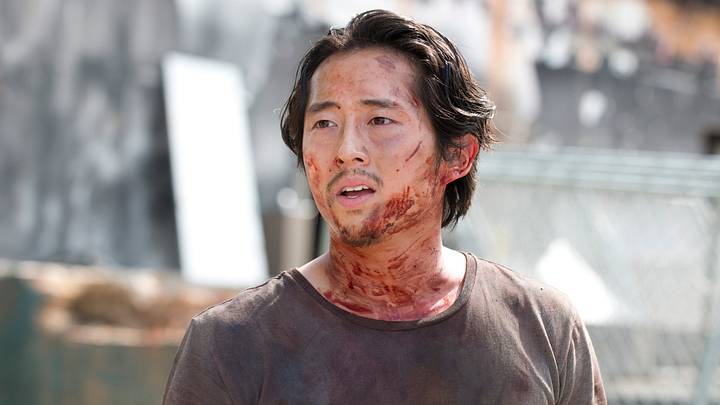 Steven Yeun as Glenn Rhee - The Walking Dead _ Season 6, Episode 7 - Photo Credit: Gene Page/AMC