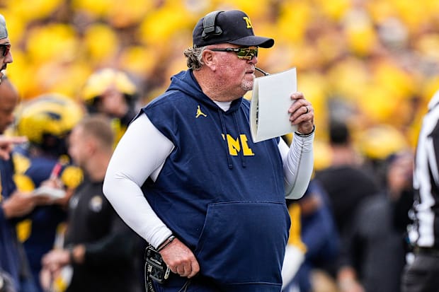 Michigan football defensive coordinator Wink Martindale passed over for open NFL jobs with Falcons, Colts and Bengals