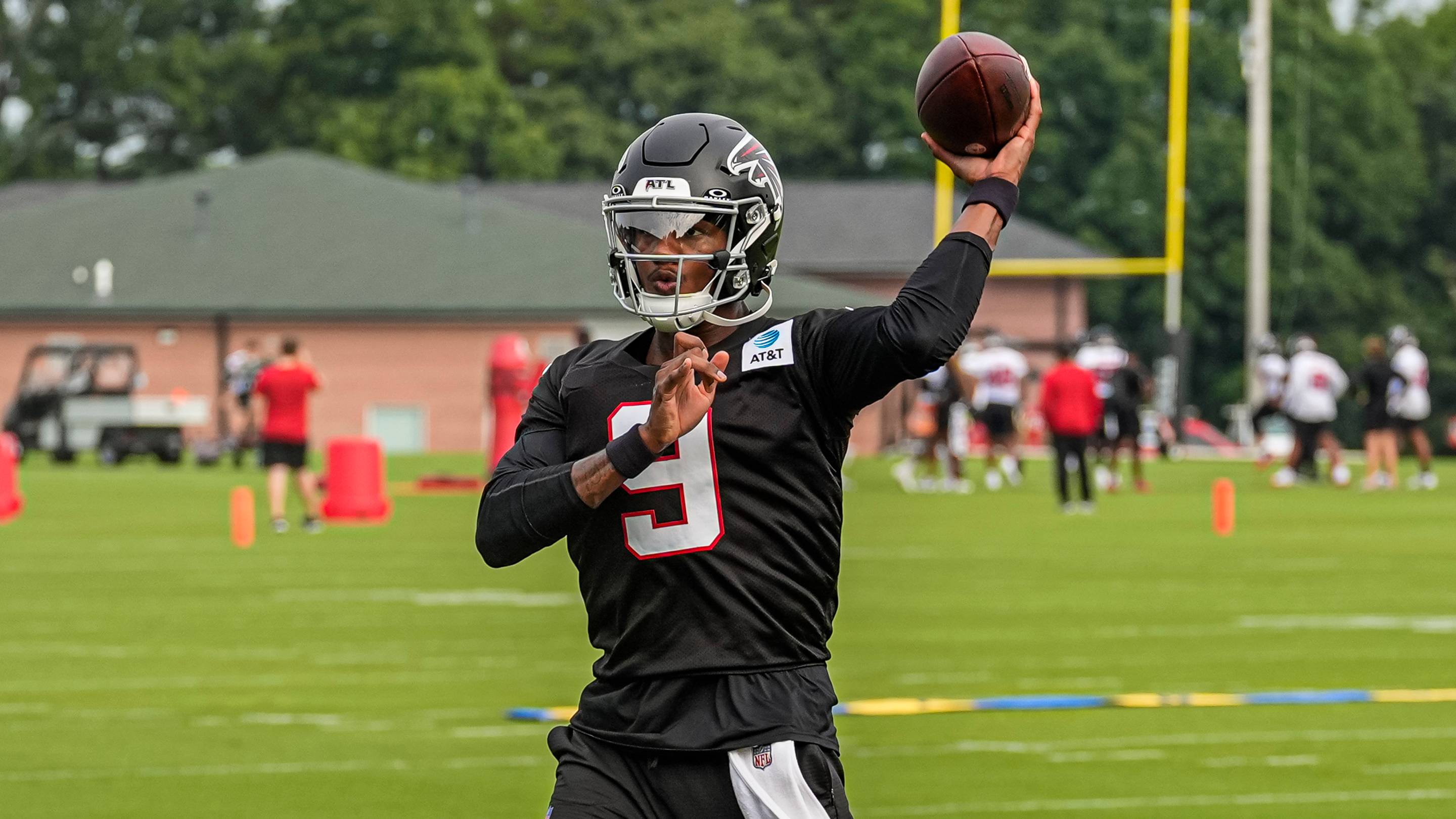 Falcons Injury Report: Penix Back to Full Practice, 3 Starters Out