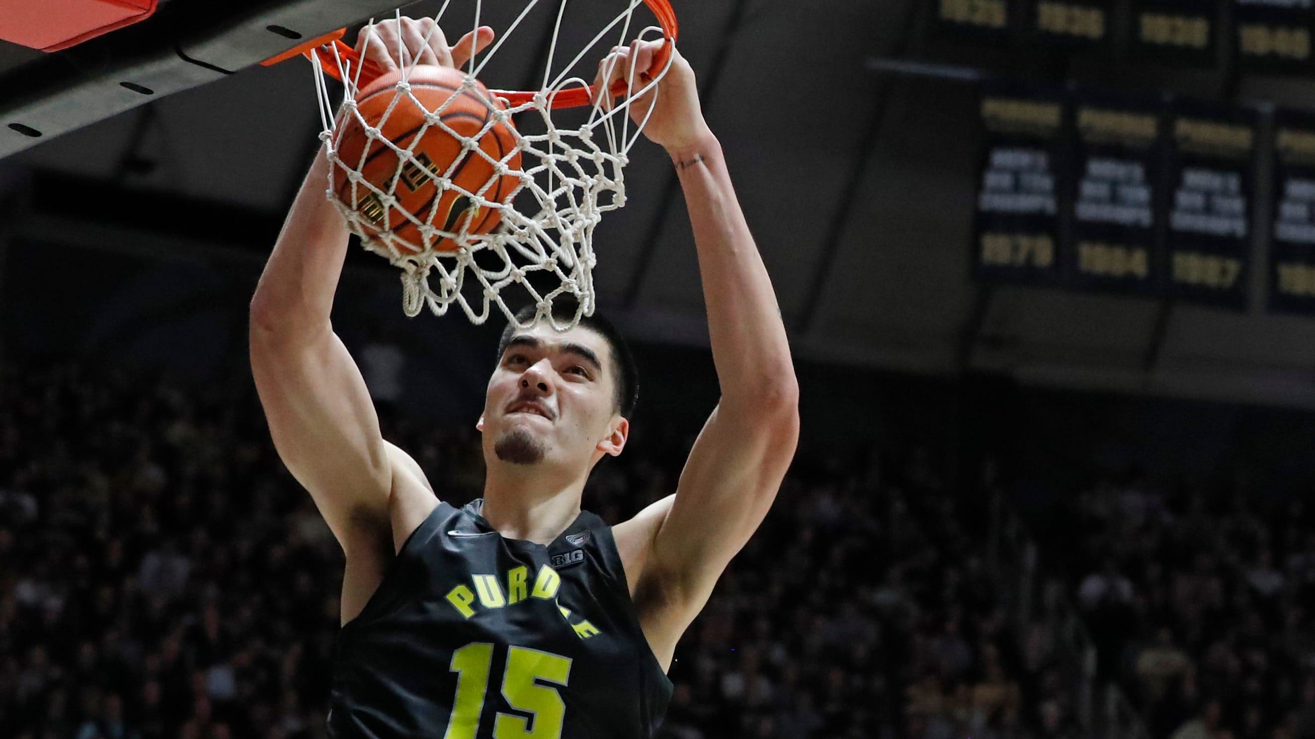 Purdue’s Zach Edey Officially Declares for 2024 NBA Draft